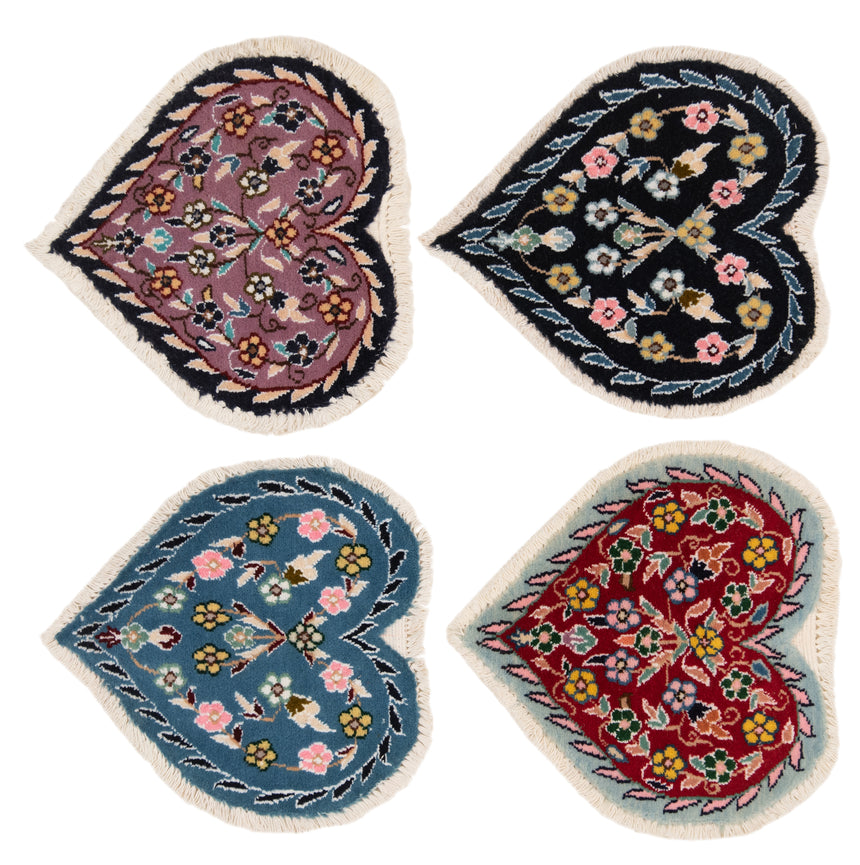 Alfombra persa Nain 9La | 35 x 30 cm