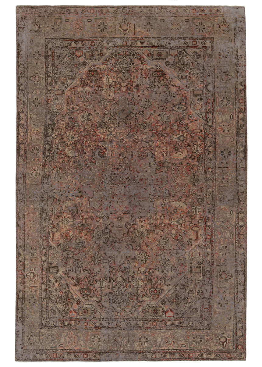 Alfombra de relieve vintage | 298 x 188 cm