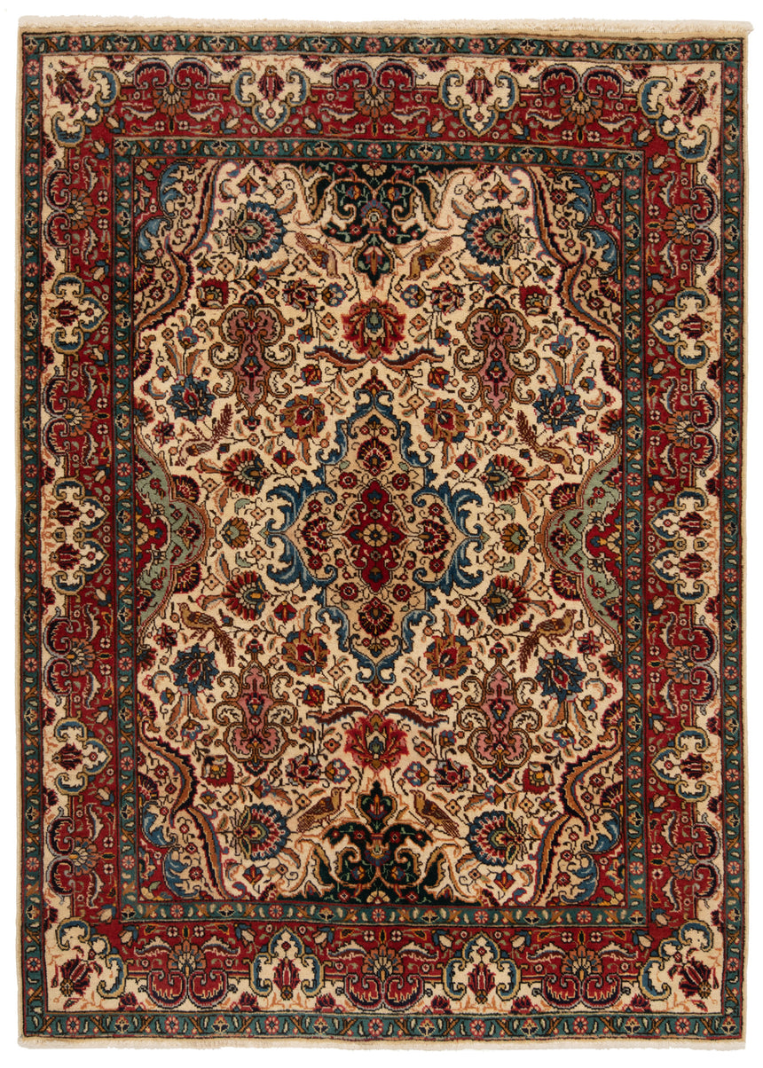Alfombra persa Tabriz | 193 x 144 cm
