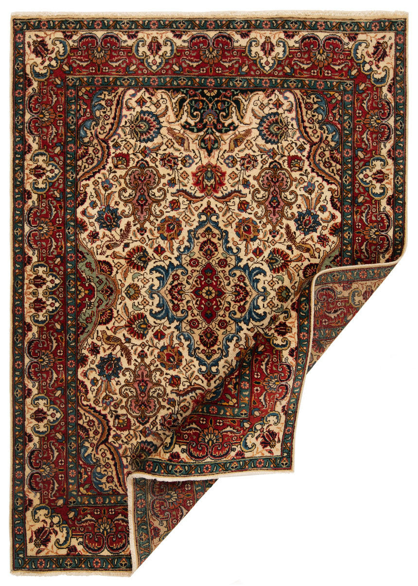 Alfombra persa Tabriz | 193 x 144 cm