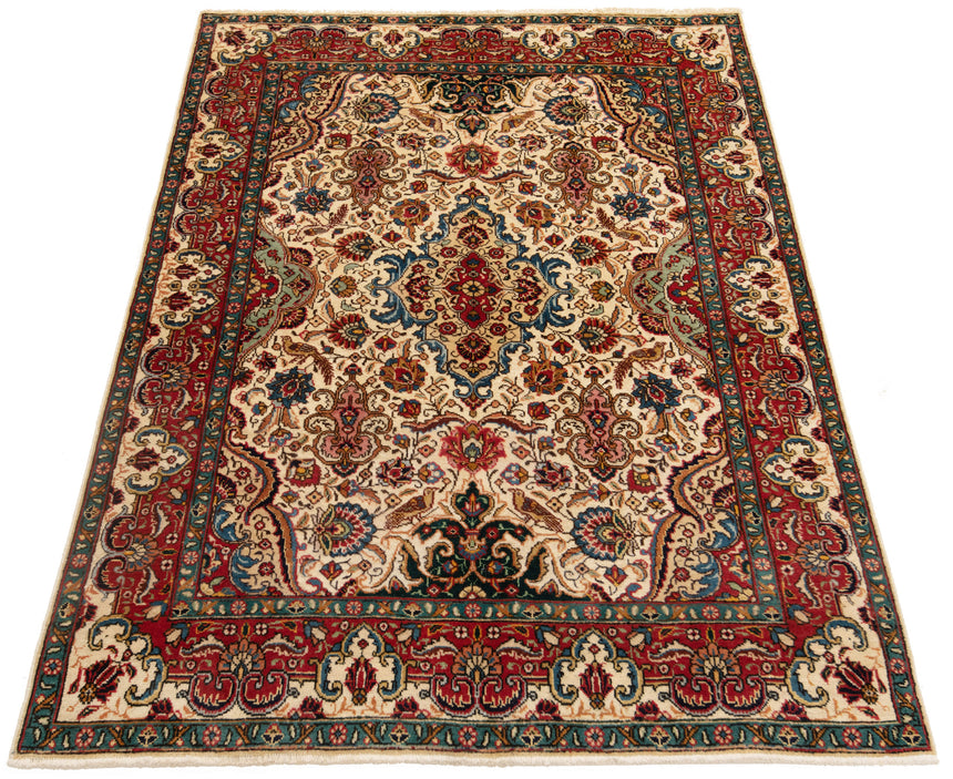 Alfombra persa Tabriz | 193 x 144 cm