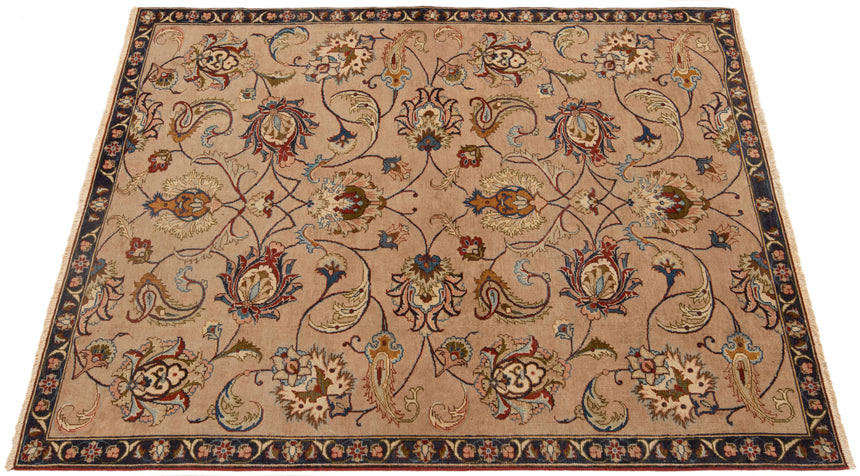 Alfombra persa Kashmar Patina | 186 x 132 cm