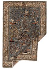 Alfombra persa Qom | 213 x 135 cm