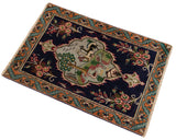 Alfombra persa Tabriz Patina | 77 x 55 cm