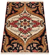 Alfombra persa Tabriz | 61 x 49 cm