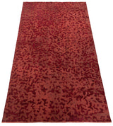 Alfombra vintage con relieve | 304 x 165 cm