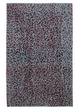 Alfombra vintage con relieve | 286 x 185 cm