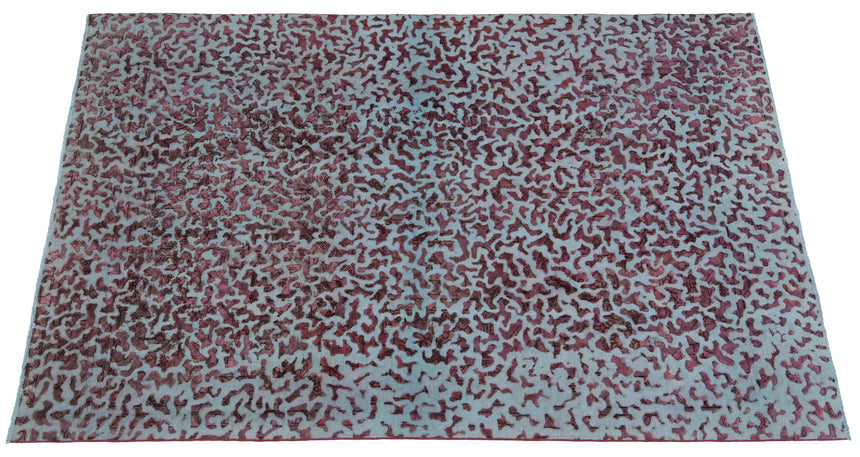 Alfombra vintage con relieve | 286 x 185 cm
