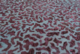 Alfombra vintage con relieve | 286 x 185 cm