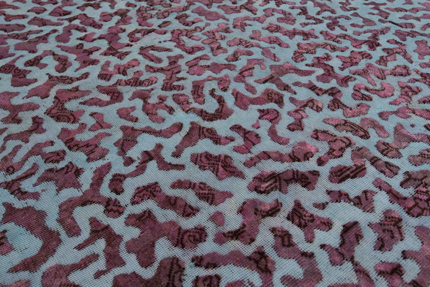 Alfombra vintage con relieve | 286 x 185 cm