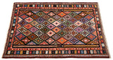 Alfombra persa Shiraz | 104 x 76 cm