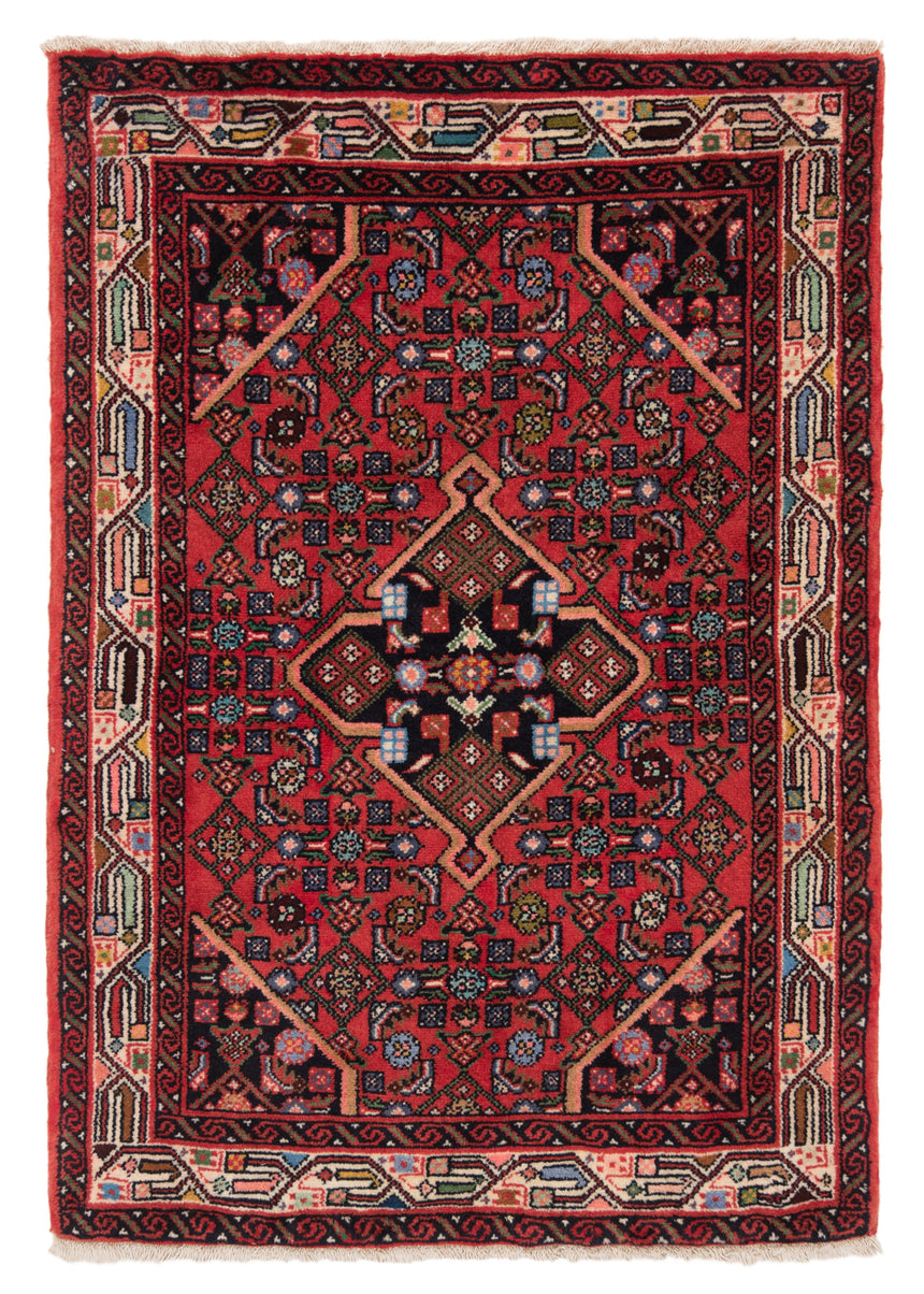 Alfombra persa Hamedan | 105 x 73 cm