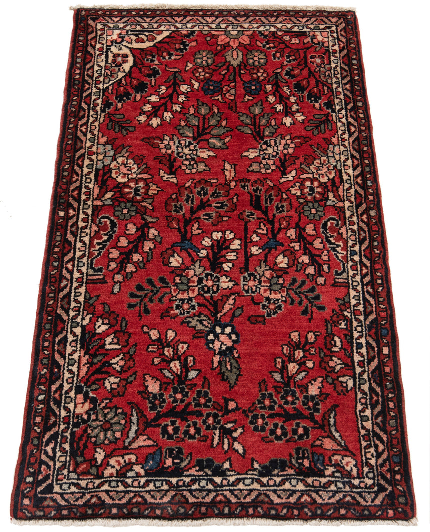 Alfombra persa Hamedan | 104 x 60 cm