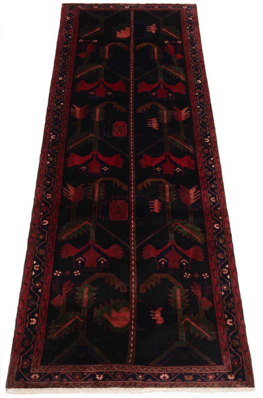 Alfombra persa Hamedan | 305 x 105 cm