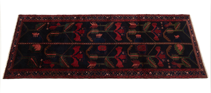 Alfombra persa Hamedan | 305 x 105 cm