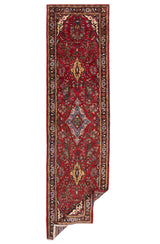 Alfombra persa Hamedan | 303 x 81 cm