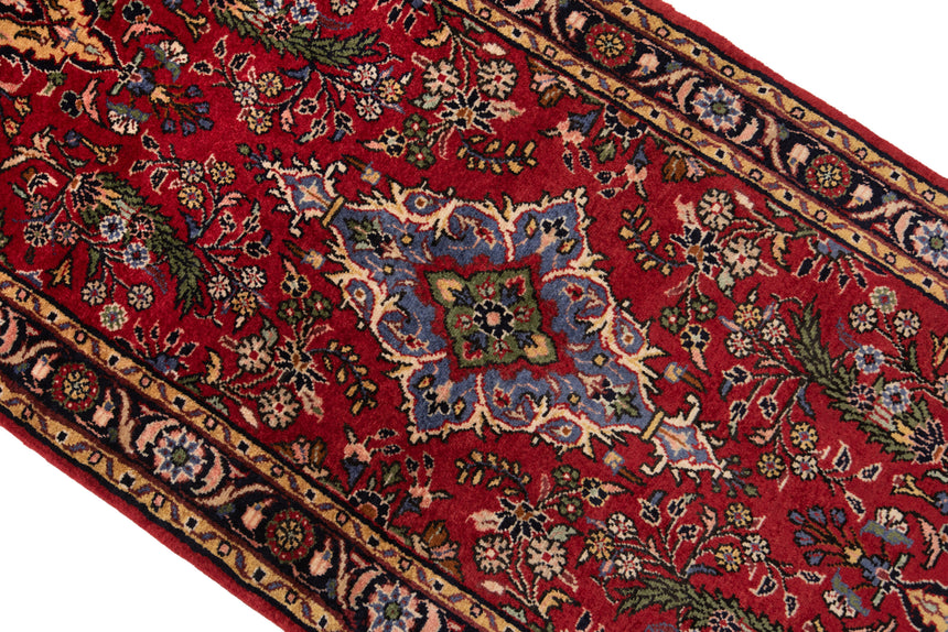 Alfombra persa Hamedan | 303 x 81 cm