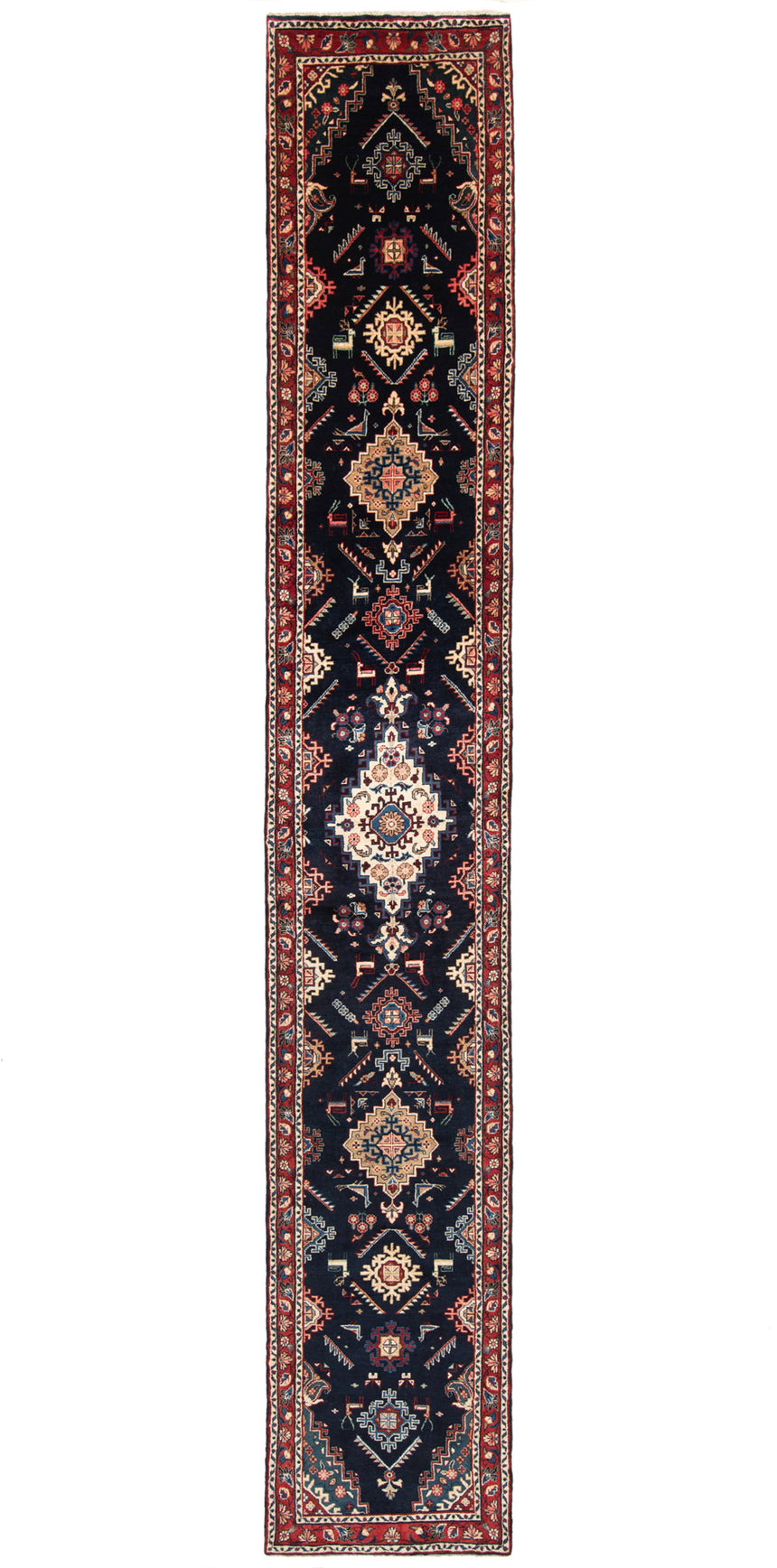 Alfombra persa Hamedan | 585 x 90 cm