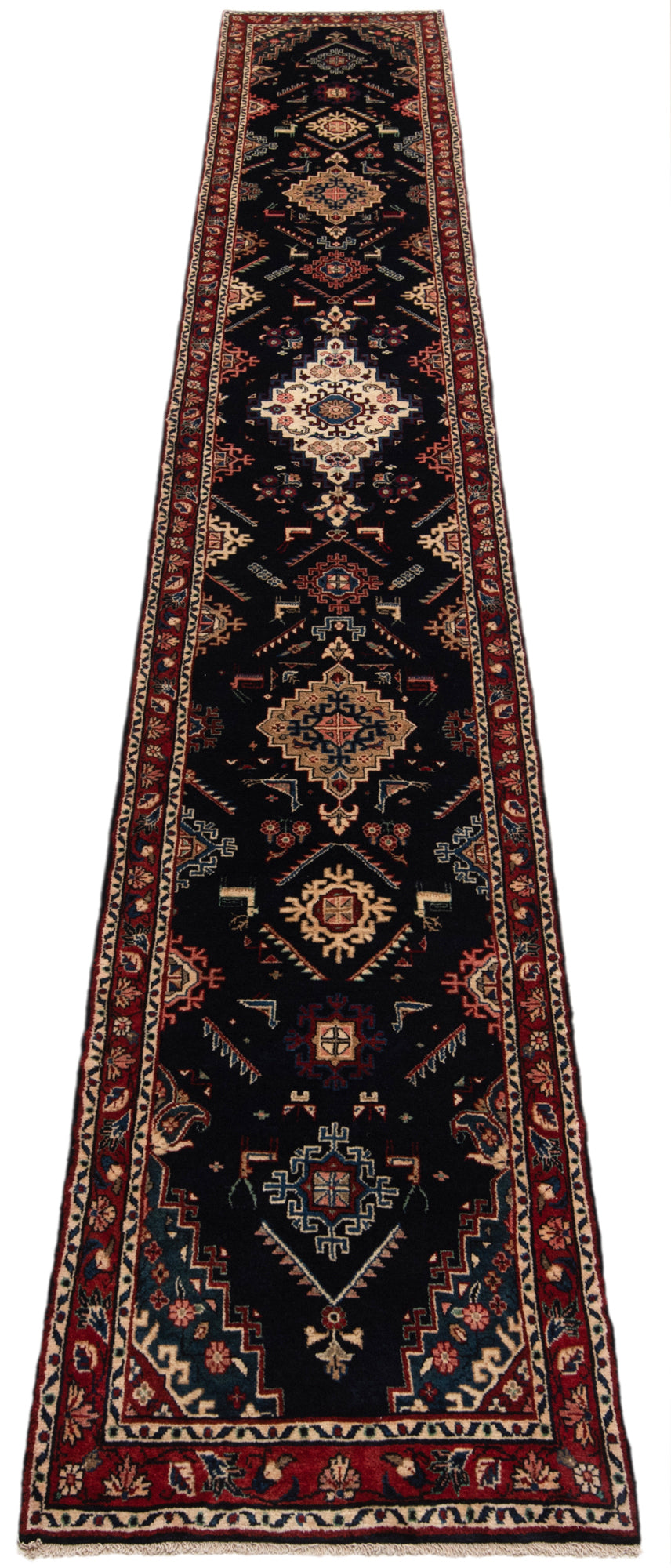 Alfombra persa Hamedan | 585 x 90 cm