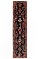Alfombra persa Hamedan | 446 x 107 cm