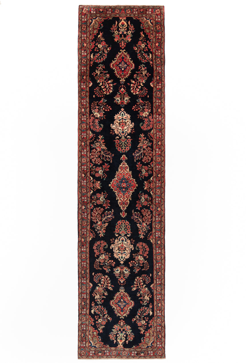 Alfombra persa Hamedan | 446 x 107 cm
