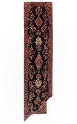 Alfombra persa Hamedan | 446 x 107 cm