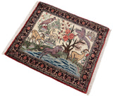 Alfombra persa Bidjar | 73 x 66 cm