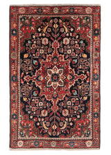 Alfombra persa Hamedan | 93 x 58 cm