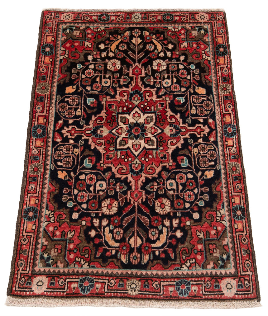 Alfombra persa Hamedan | 93 x 58 cm