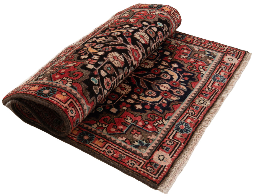 Alfombra persa Hamedan | 93 x 58 cm