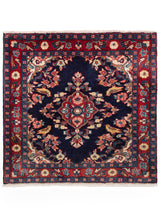 Alfombra persa Kashan | 70 x 70 cm