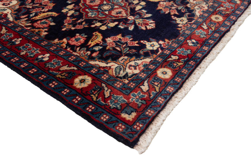 Alfombra persa Kashan | 70 x 70 cm