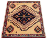 Alfombra persa Shiraz | 60 x 69 cm