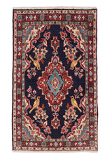 Alfombra persa Hamedan | 89 x 50 cm