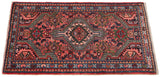 Alfombra persa Hamedan | 102 x 56 cm