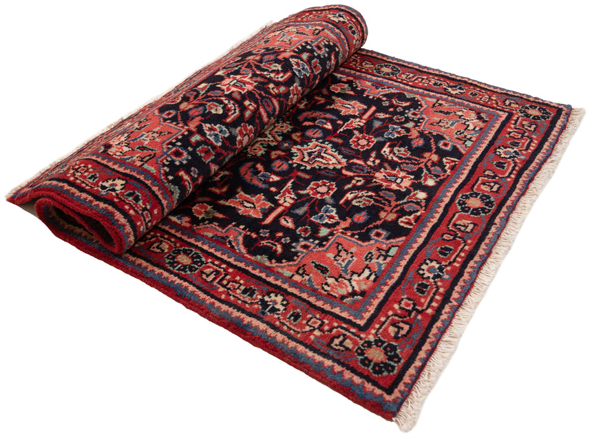 Alfombra persa Hamedan | 92 x 67 cm