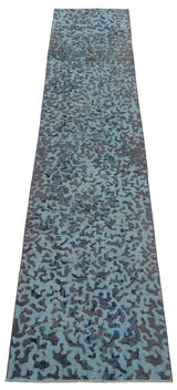 Alfombra vintage con relieve | 385 x 74 cm
