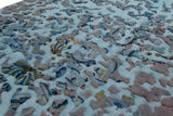 Alfombra vintage con relieve | 385 x 74 cm