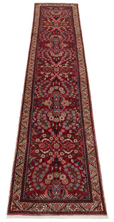 Alfombra persa Hamedan | 388 x 80 cm