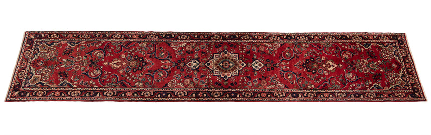 Alfombra persa Hamedan | 407 x 78 cm