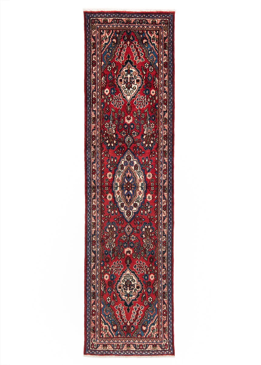 Alfombra persa Hamedan | 296 x 77 cm