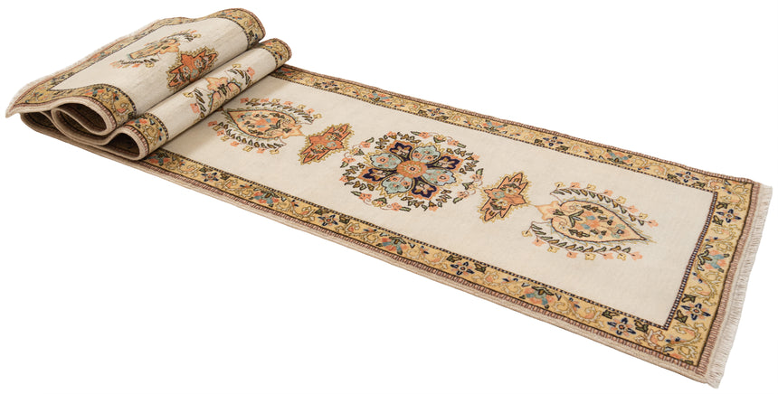 Alfombra persa Tabriz Tabatabai | 370 x 66 cm