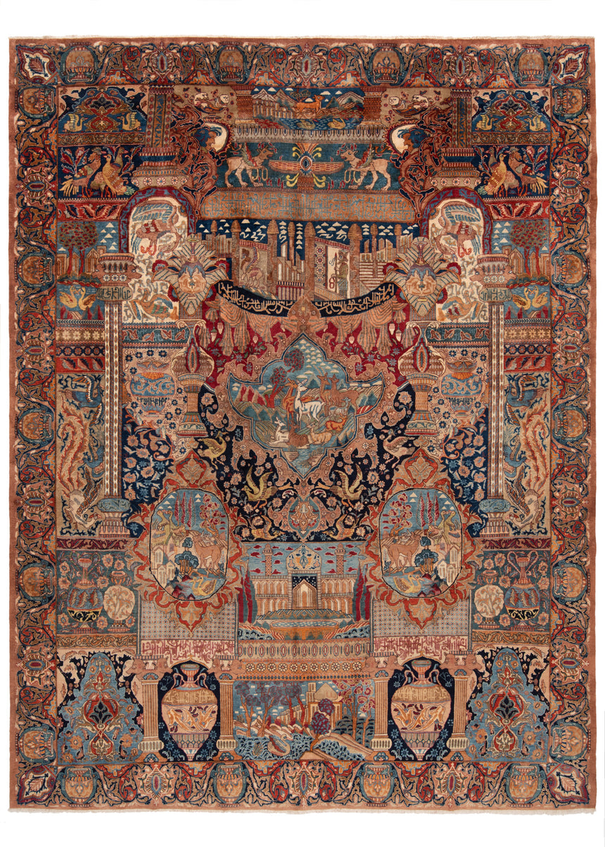 Alfombra persa Kashmar | 390 x 296 cm