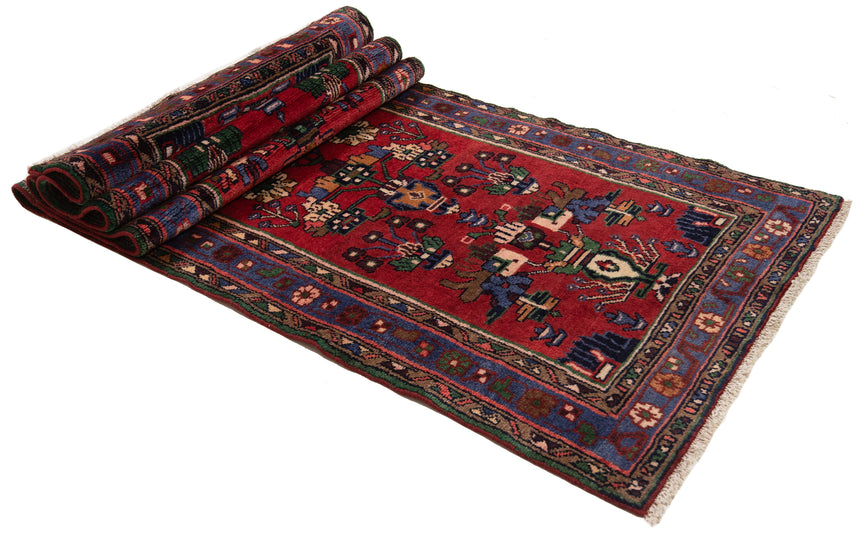Alfombra persa Hamedan | 278 x 81 cm