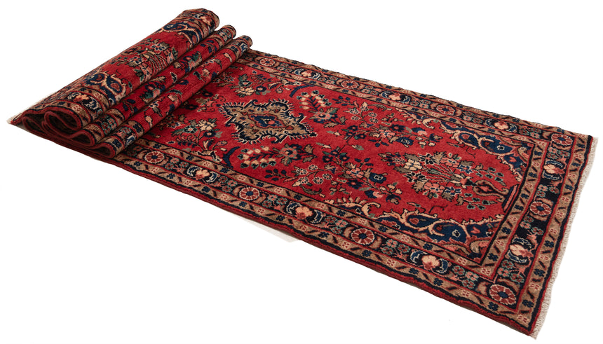 Alfombra persa Hamedan | 350 x 80 cm