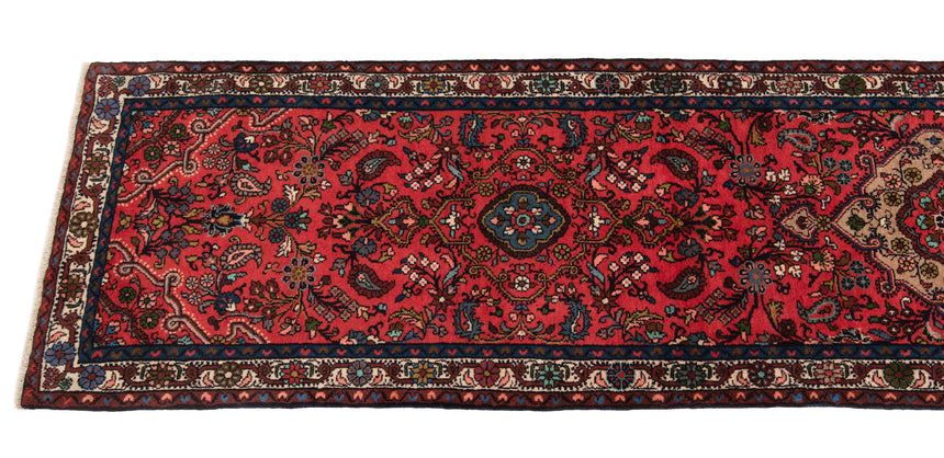 Alfombra persa Hamedan | 378 x 74 cm