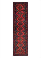 Alfombra persa Hamedan | 302 x 77 cm