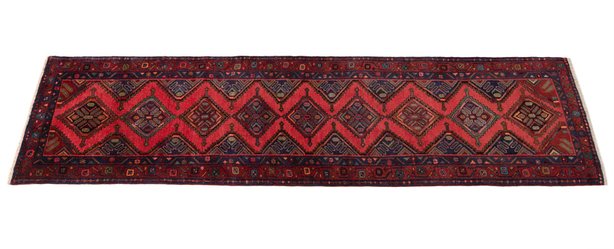 Alfombra persa Hamedan | 302 x 77 cm