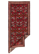 Alfombra persa Hamedan | 195 x 79 cm