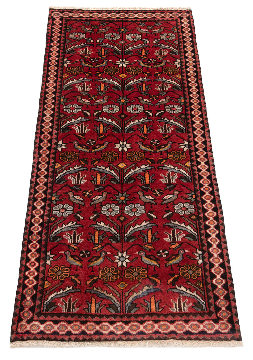 Alfombra persa Hamedan | 195 x 79 cm